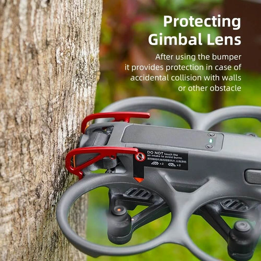 Gimbal Protective Bumper Replacement for DJI Avata 2 (Red)
