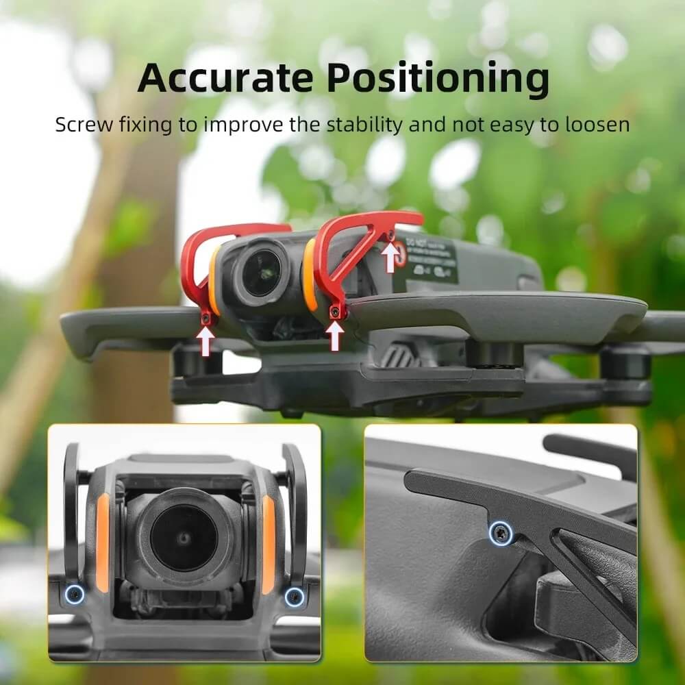 Gimbal Protective Bumper Replacement for DJI Avata 2 (Red)