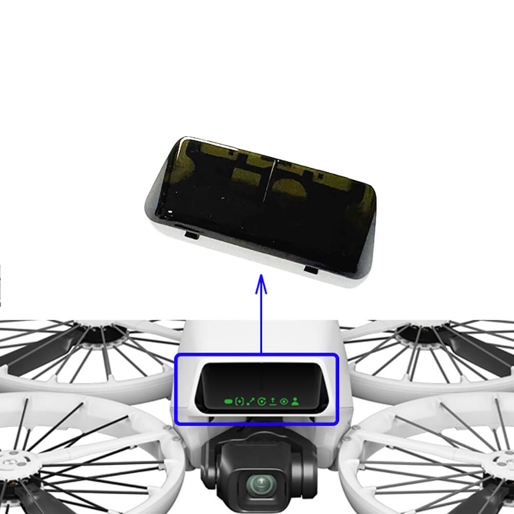 Forward-Facing LiDAR Cover Replacement for DJI Flip