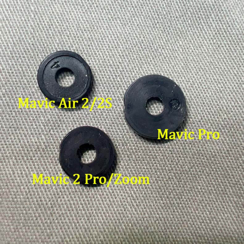 2 pcs Front Arm Gaskets Replacement for DJI Mavic Air 2/2S, Mavic 2 Pro/Zoom, Mavic Pro