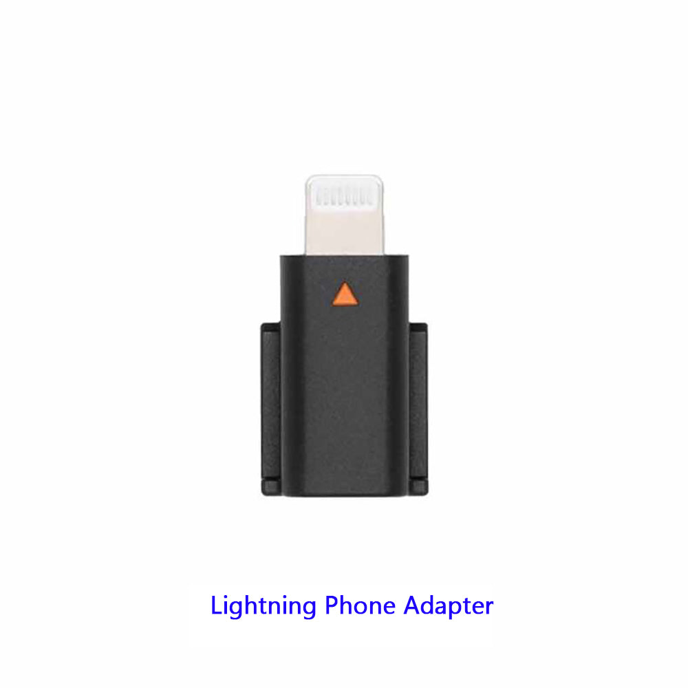 Lightning/Type-C Phone Adapter Replacement for DJI Mic 2