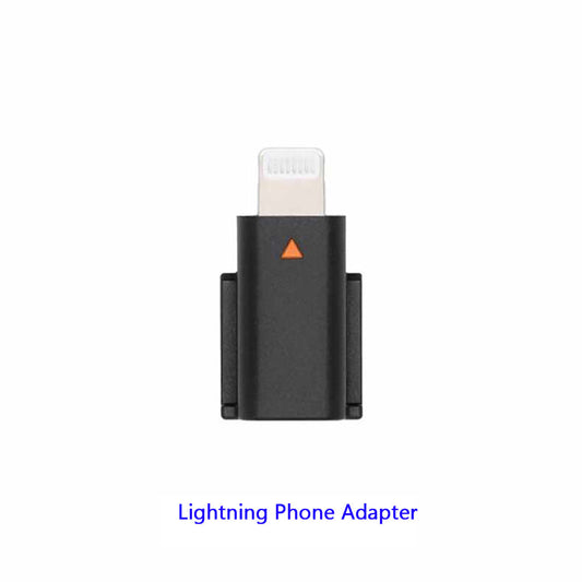 Lightning/Type-C Phone Adapter Replacement for DJI Mic 2