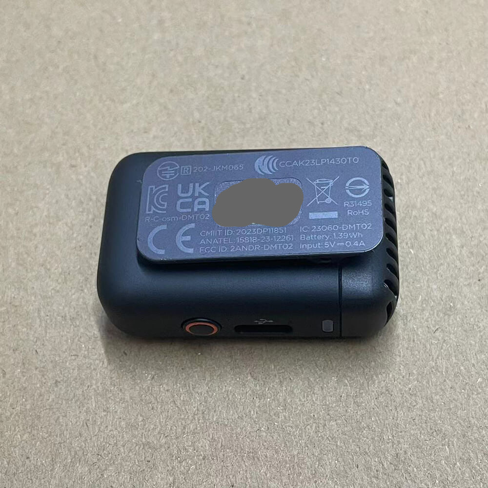 Transmitter Replacement for DJI Mic 2 (shadow black)