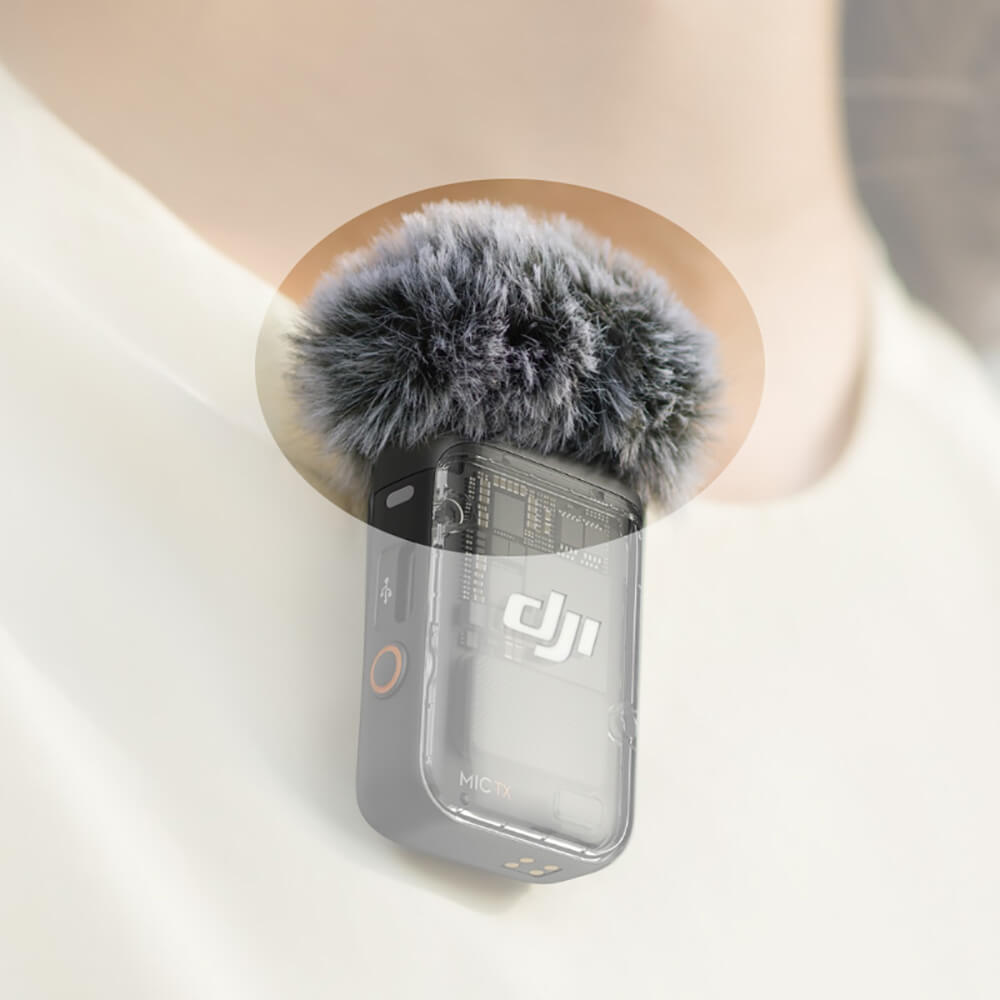 4 Pack Replacement Windscreens Replacement for DJI Mic 2