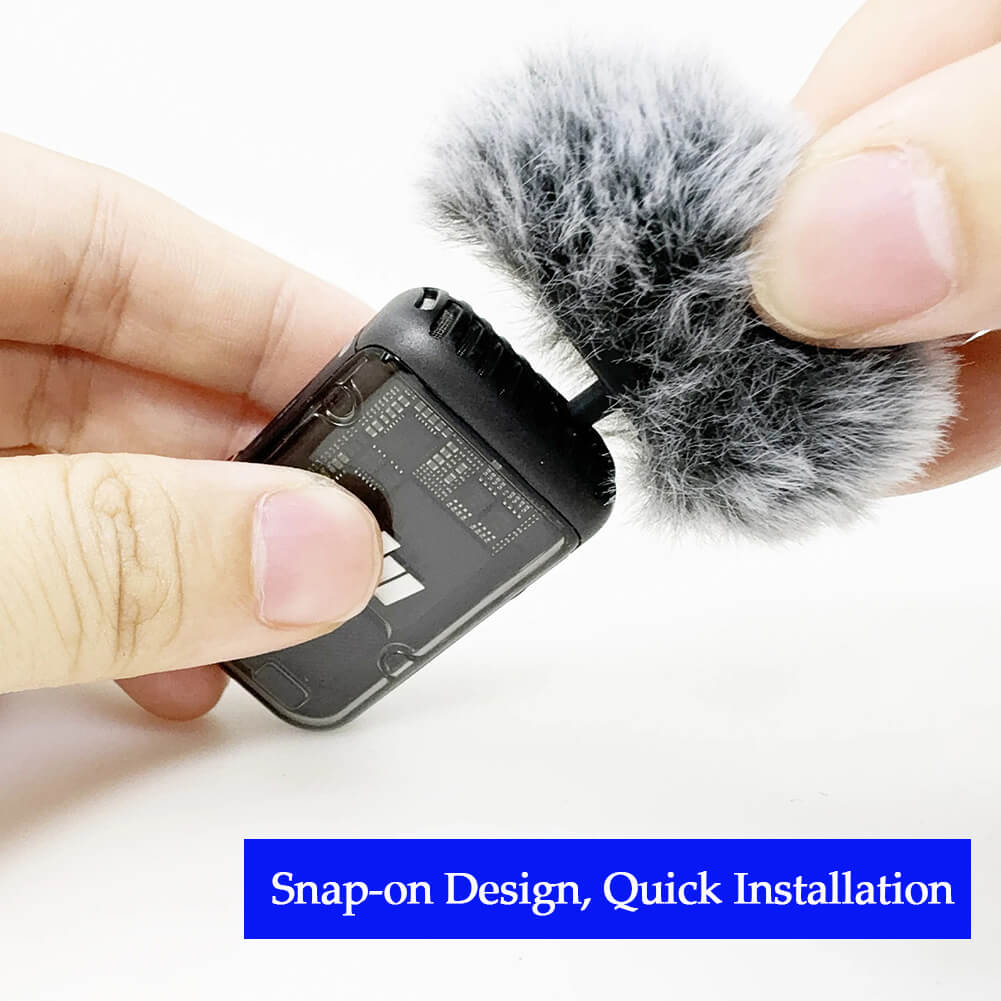 4 Pack Replacement Windscreens Replacement for DJI Mic 2