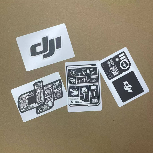Original DJI Decals Replacement for Laptop, Travel Case, etc