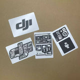 Original DJI-Aufkleber als Ersatz für Laptop, Reisetasche usw.