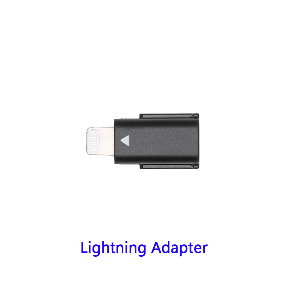 Lightning/Type-C Phone Adapter Replacement for DJI Mic 1st Gen