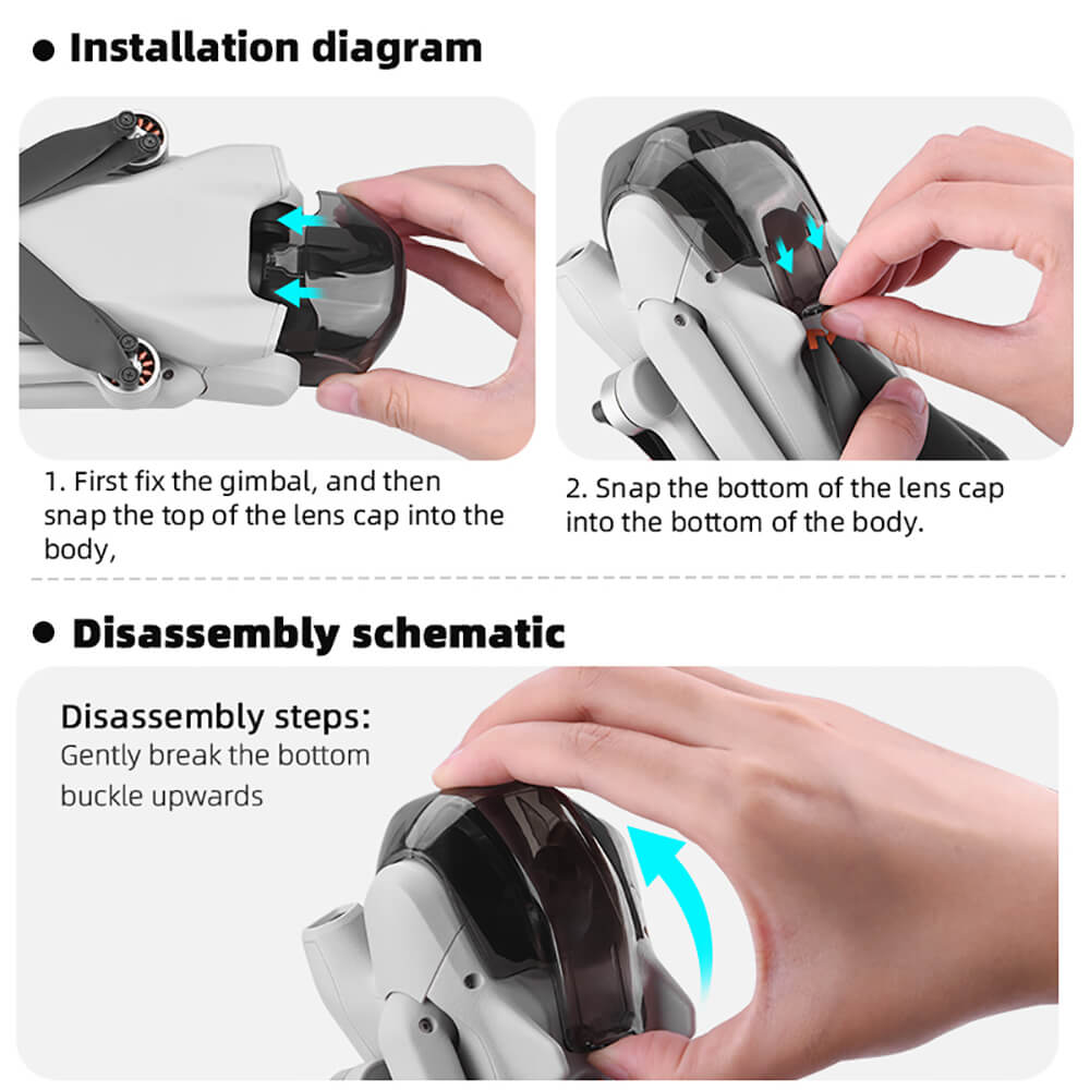 Gimbal Camera Protective Cap Replacement for DJI Mini 3