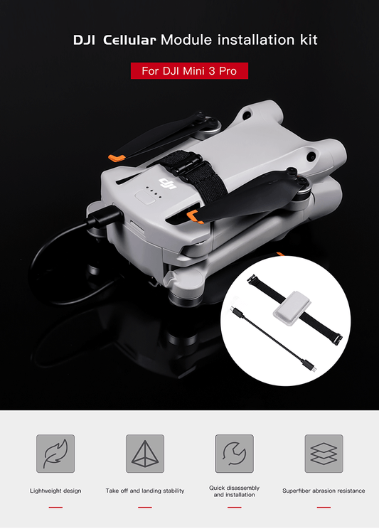 Mounting Kit Replacement for DJI Mini 3 Pro 4G Cellular Dongle
