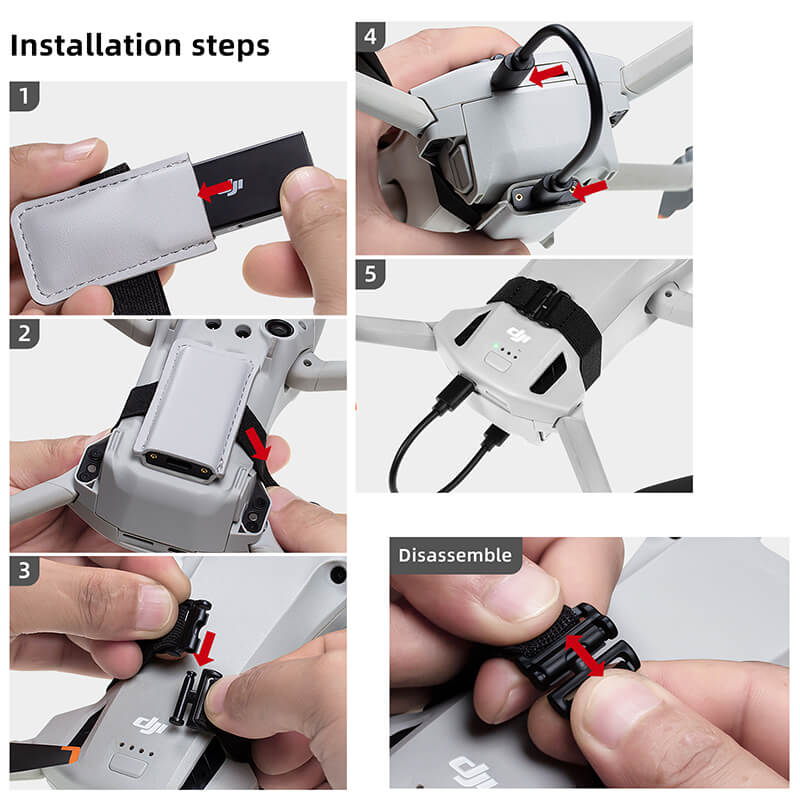 Mounting Kit Replacement for DJI Mini 3 Pro 4G Cellular Dongle