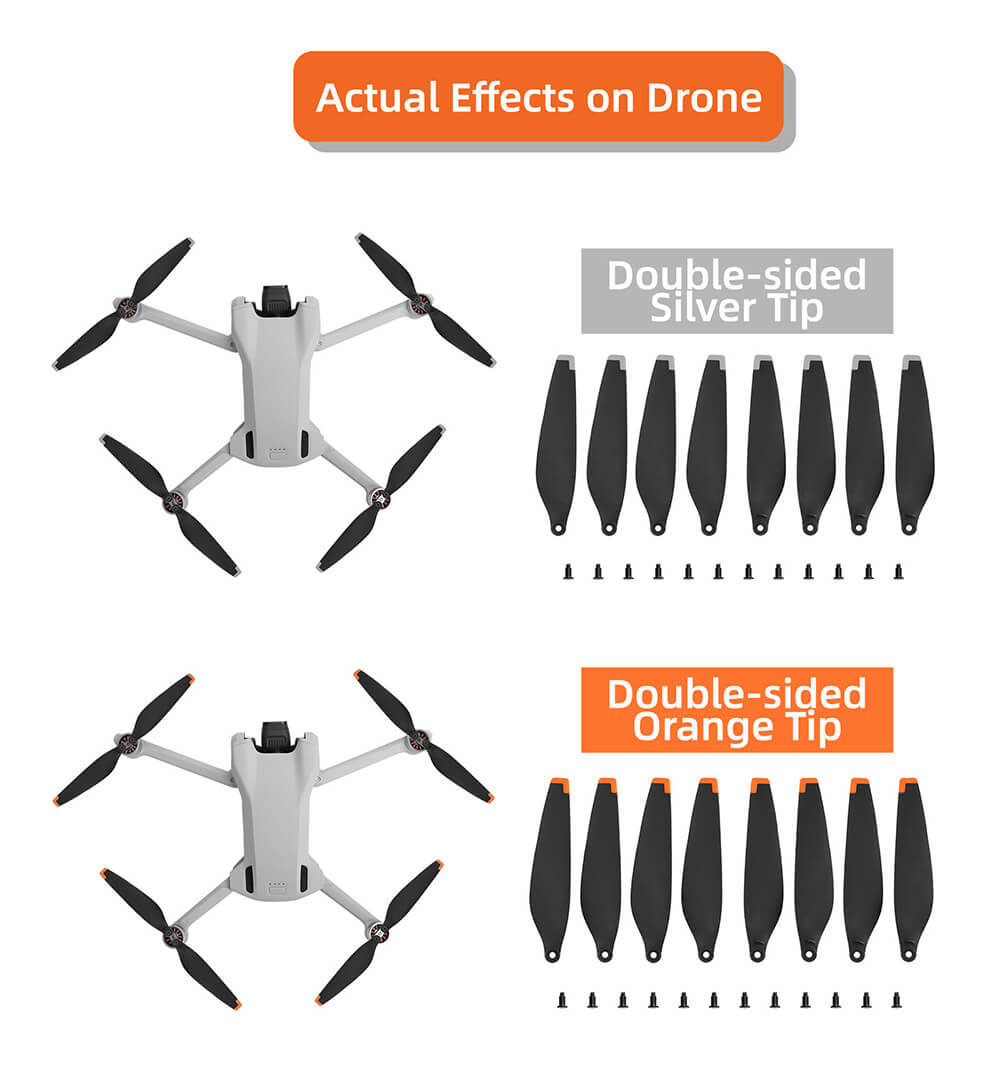 Colored Propellers Replacement for DJI Mini 3