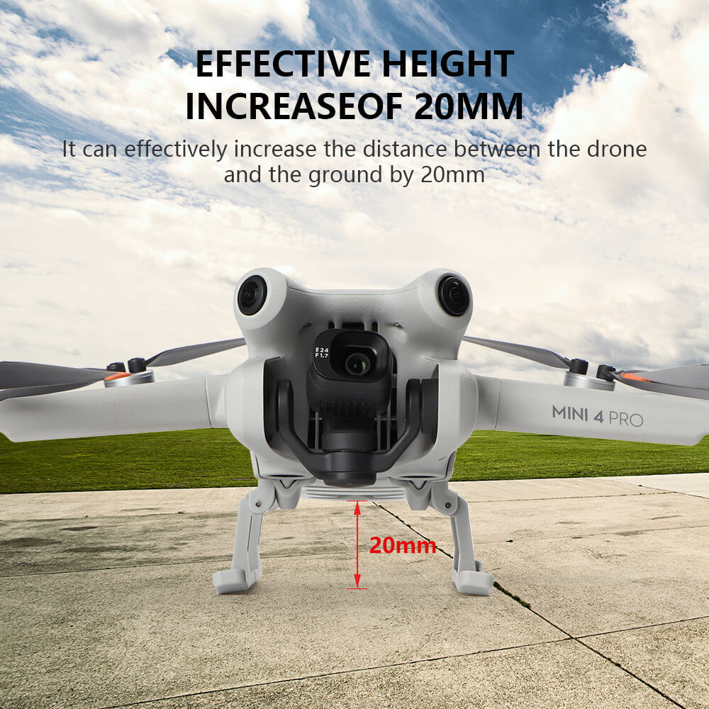 Foldable Height Extender Replacement for DJI Mini 4 Pro