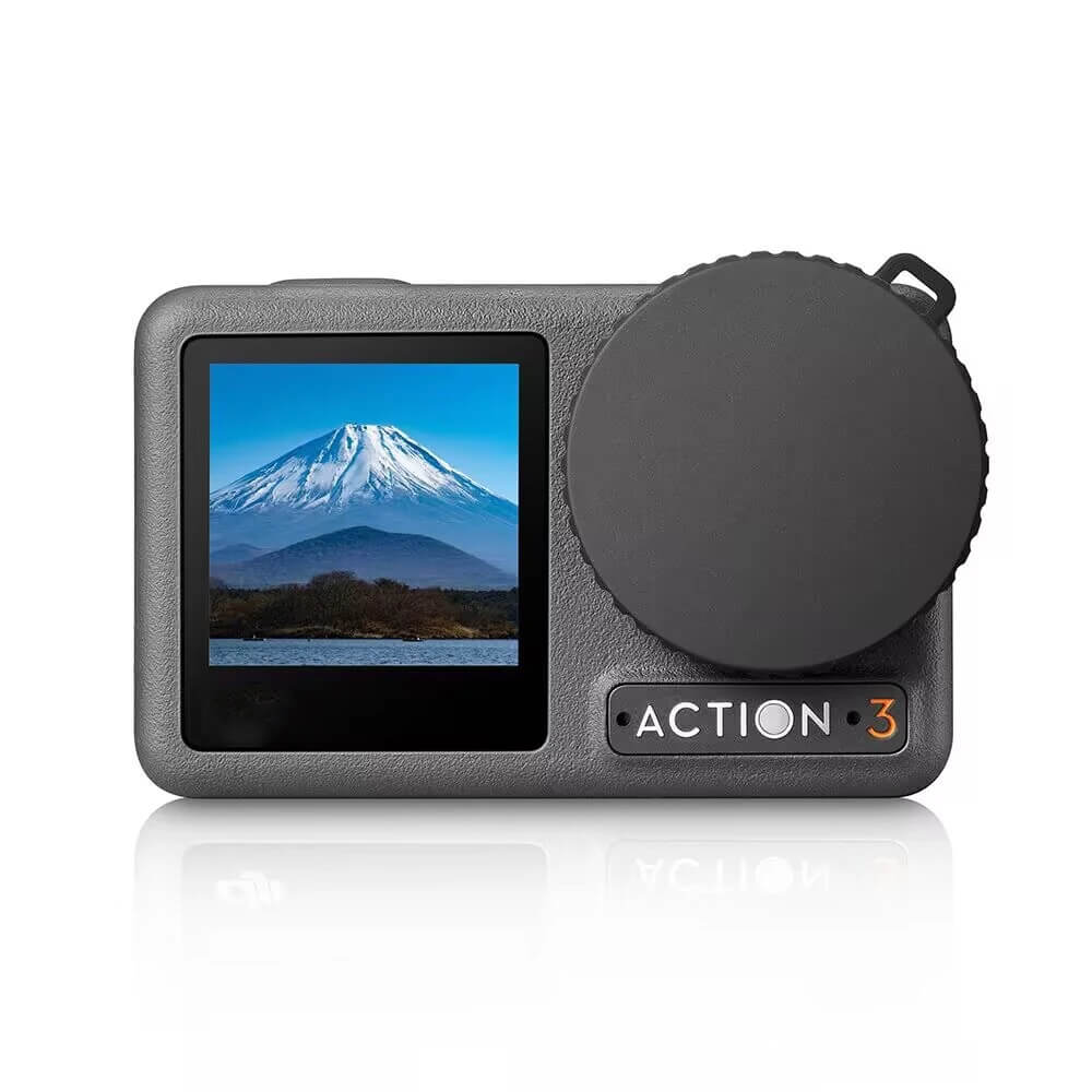 2 pcs Protective Rubber Lens Lid Replacement for OSMO Action 3/4/5 Pro
