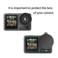 2 pcs Protective Rubber Lens Lid Replacement for OSMO Action 3/4/5 Pro