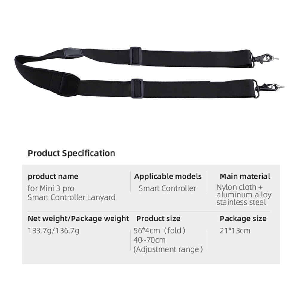 Neck Lanyard Replacement for DJI RC/RC 2, DJI RC Pro and DJI RC Plus