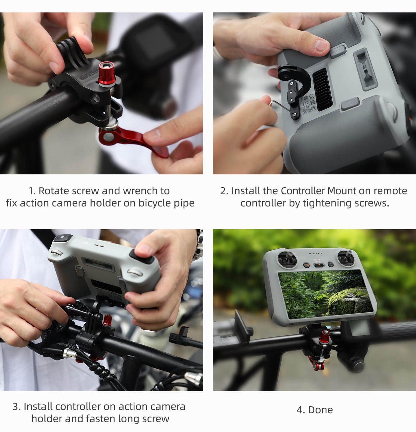 Bike Mount Bracket Replacement for DJI RC/DJI RC 2