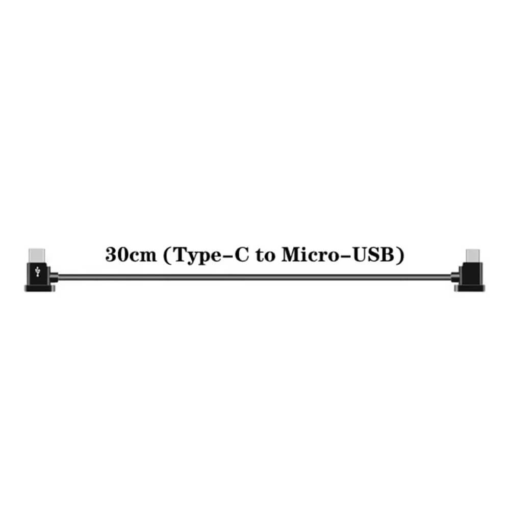 2 pcs 15CM/30CM Phone/Tablet Cable Replacement for DJI RC-N Series Controllers
