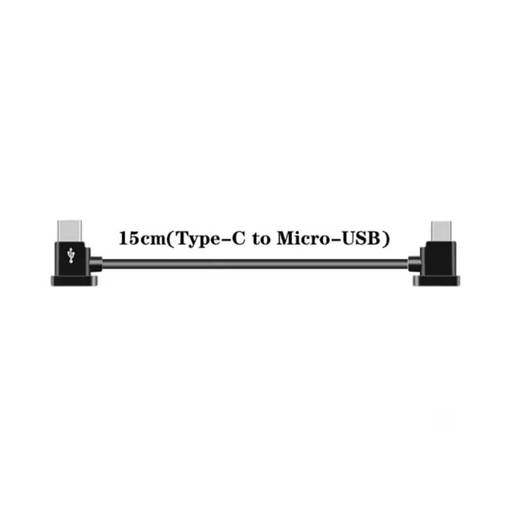 2 pcs 15CM/30CM Phone/Tablet Cable Replacement for DJI RC-N Series Controllers