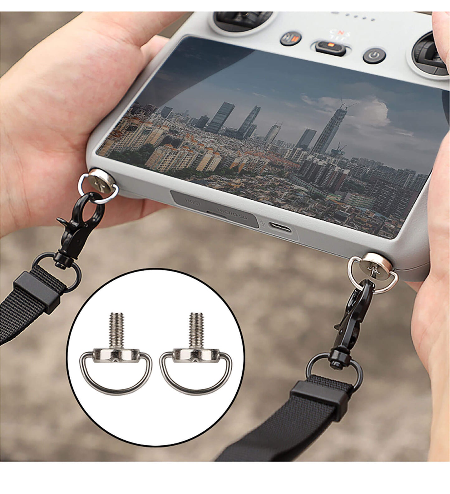 Neck Lanyard Replacement for DJI RC/RC 2, DJI RC Pro and DJI RC Plus