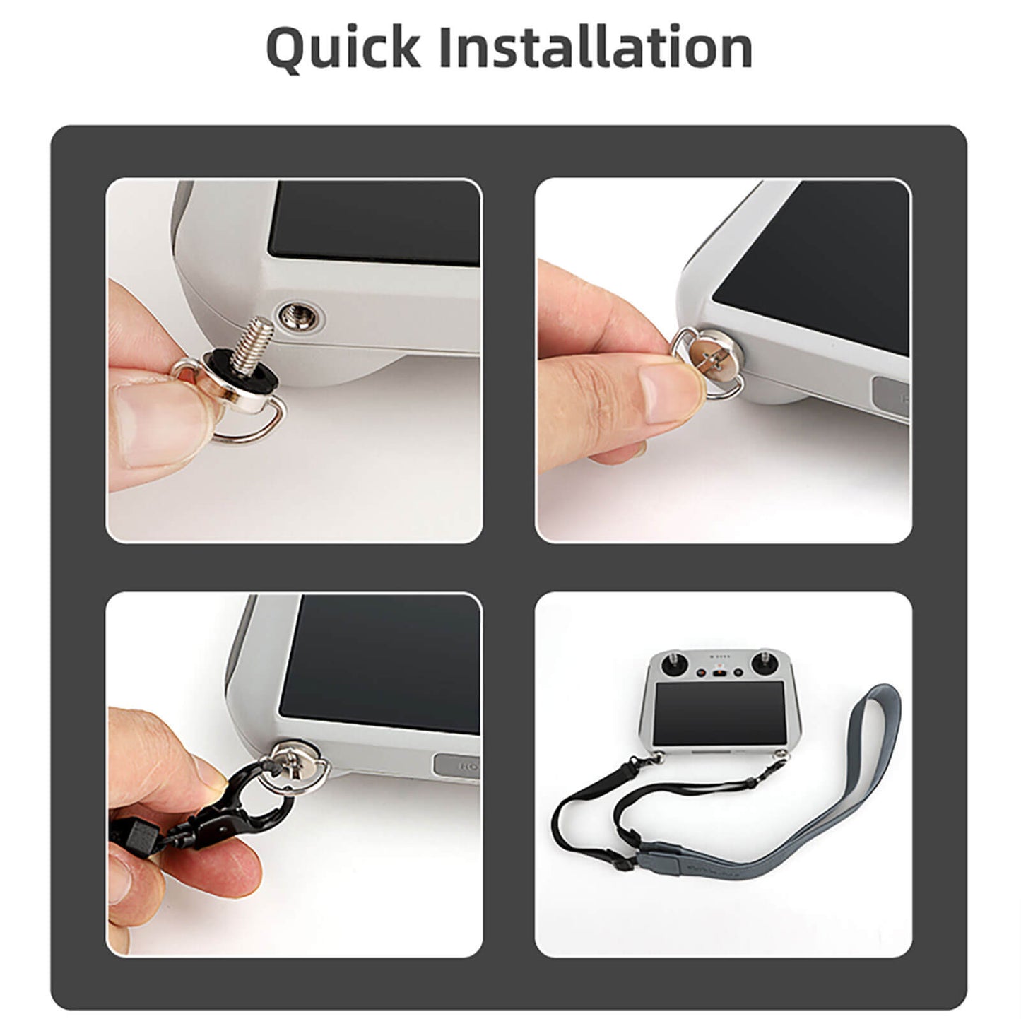 Neck Lanyard Replacement for DJI RC/RC 2, DJI RC Pro and DJI RC Plus