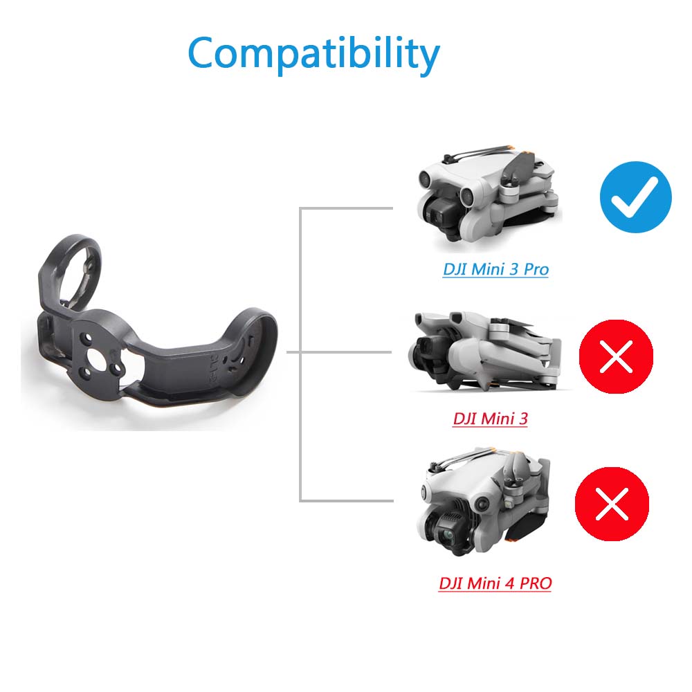 Roll Arm Lower Mount Bracket Replacement for the Gimbal of DJI Mini 3 Pro