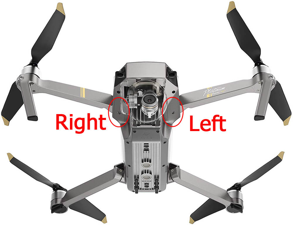 Front Shaft Bottom Cover Replacement for Mavic Pro Platinum