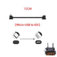 2 pcs 12CM/30CM Phone/Tablet Cable Replacement for the RC of Mavic 2/Mavic Pro/Mavic Air/Mavic Mini/Spark