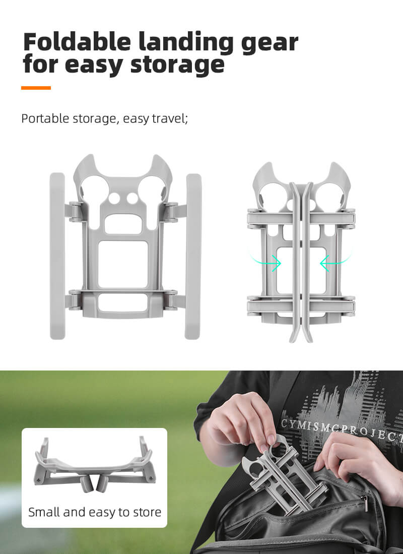 Foldable Height Extender Replacement for DJI Mini 3 Pro