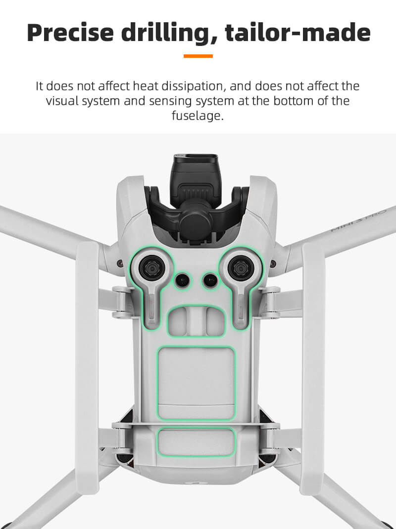 Foldable Height Extender Replacement for DJI Mini 3 Pro