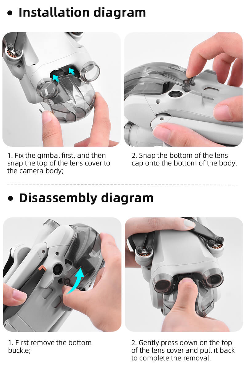 Gimbal Camera Protective Cover Replacement for DJI Mini 3 Pro