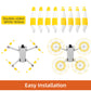 2 Pairs Colored Propellers Replacement for DJI Mini 3/4 Pro