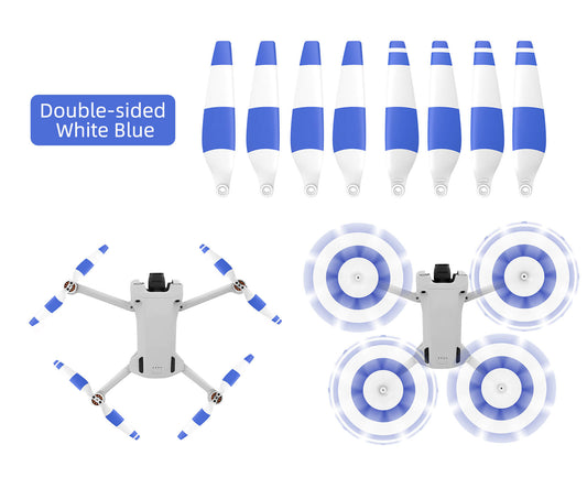 2 Pairs Colored Propellers Replacement for DJI Mini 3/4 Pro