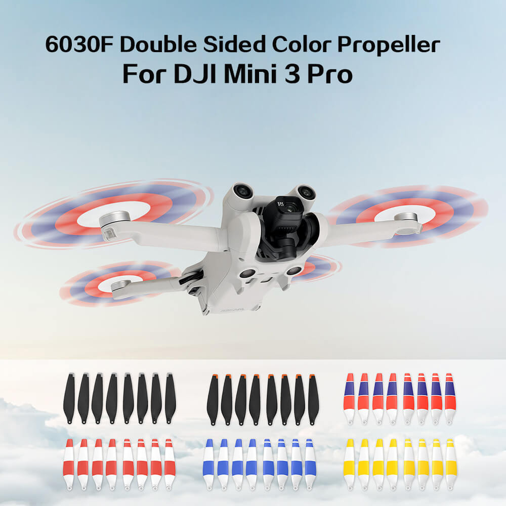 2 Pairs Colored Propellers Replacement for DJI Mini 3/4 Pro