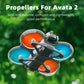 2 Pairs 3032S Multi-Color Propellers Replacement for DJI Avata 2