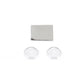 Original 2 pcs Transparent Lens Protectors Replacement for DJI Osmo 360