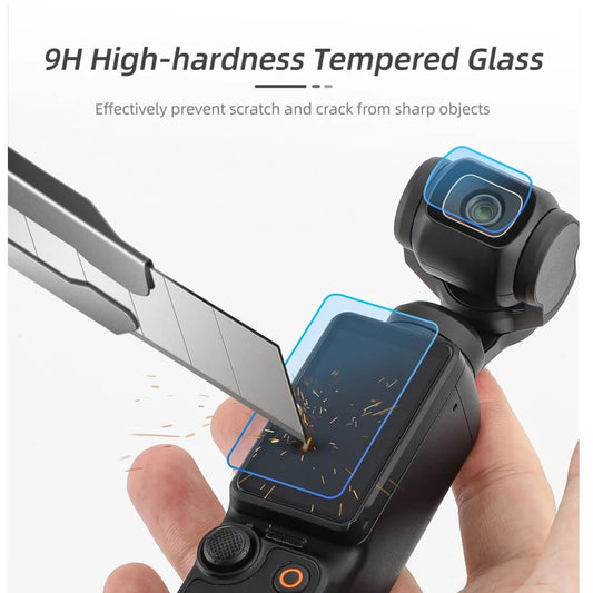 2 sets Screen and Len Protective Film Replacement for DJI OSMO Pocket 3
