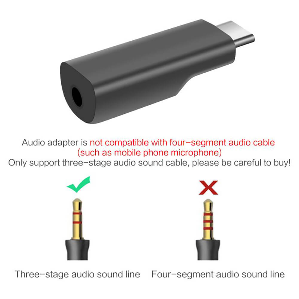 3.5mm Mic Audio Adapter Replacement for OSMO Pocket 1/2