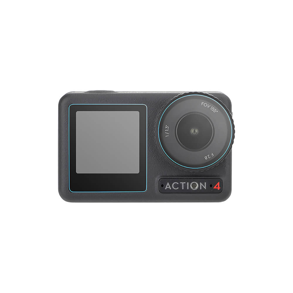 2 Pack of Screens&Lens Protective Film Replacement for OSMO Action 4