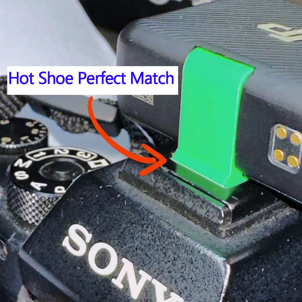 3d Printed Hot Shoe Adapter Replacement for DJI Mic