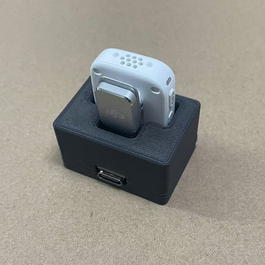 3D Printed Charging Dock Replacement for DJI Mic Mini Transmitter