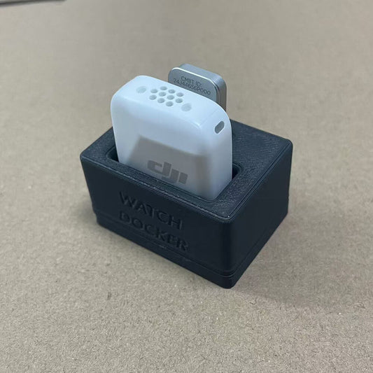 3D Printed Charging Dock Replacement for DJI Mic Mini Transmitter