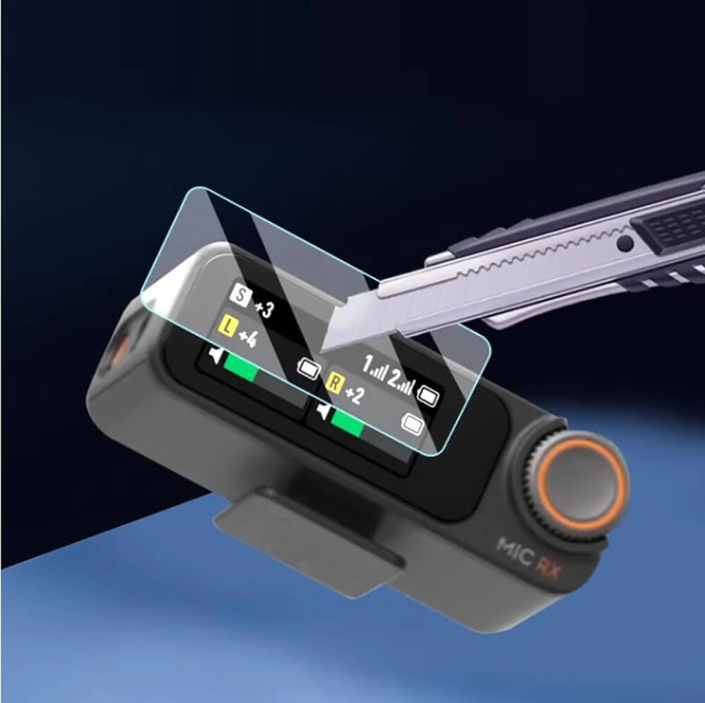 2 pcs Screen Protector Replacement for the Receiver of DJI MIC 2