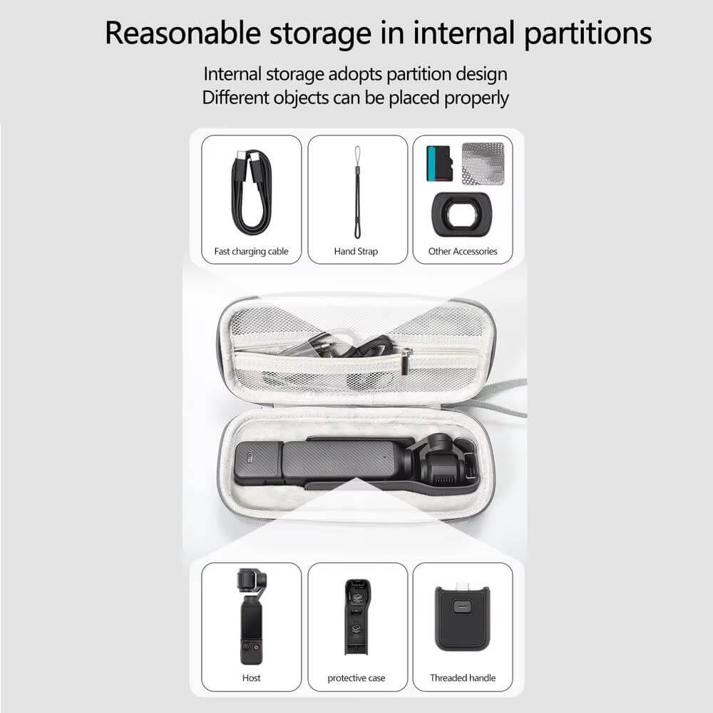 Portable Carry Case Replacement for DJI Osmo Pocket 3