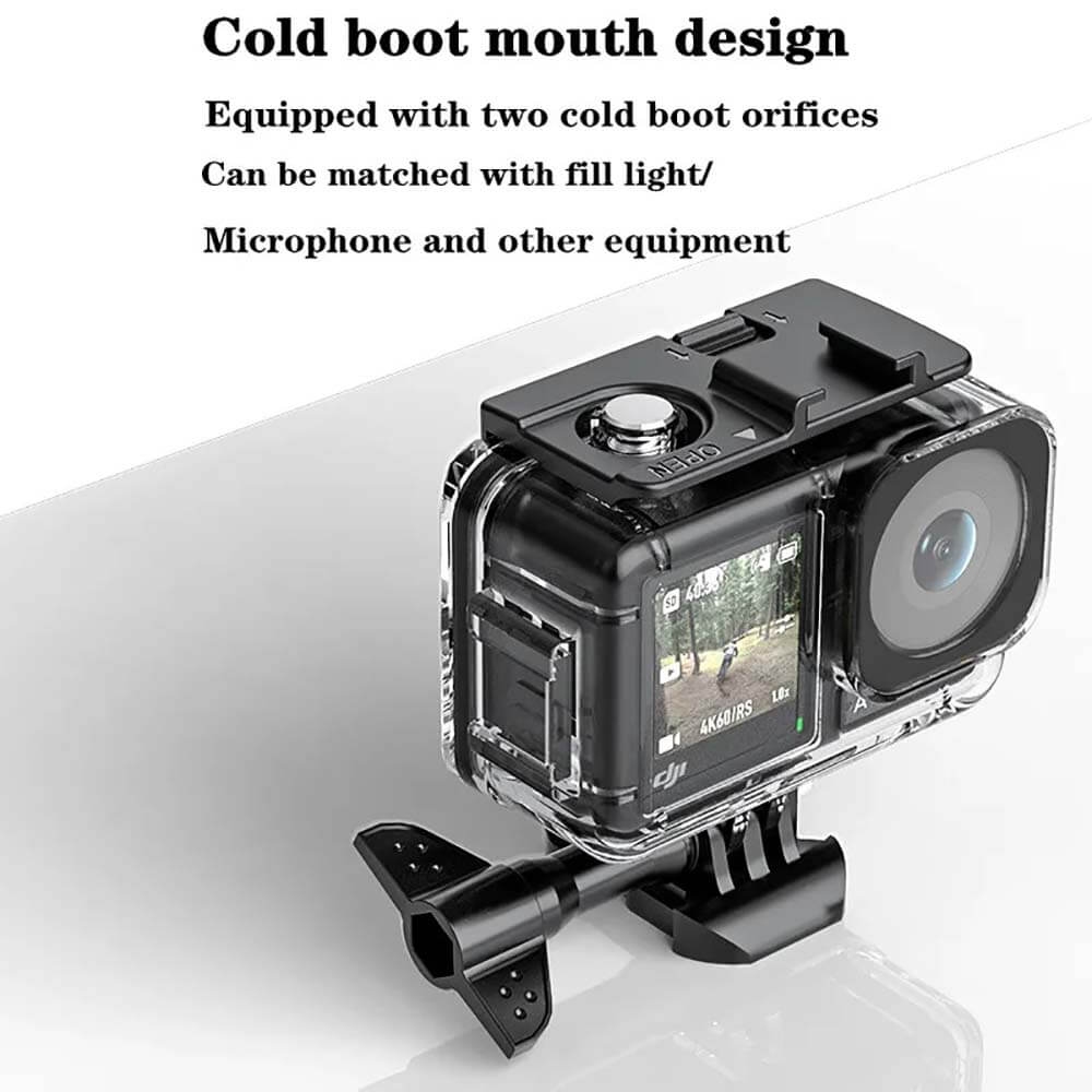 Waterproof Case Replacement for OSMO Action 3/4/5 Pro