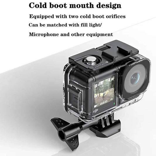 Waterproof Case Replacement for OSMO Action 3/4/5 Pro